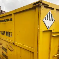 16 Yard Enclosed Skip - Skip Hire Stoke-on-Trent