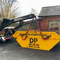 8 Yard Builders Skip with Drop Door