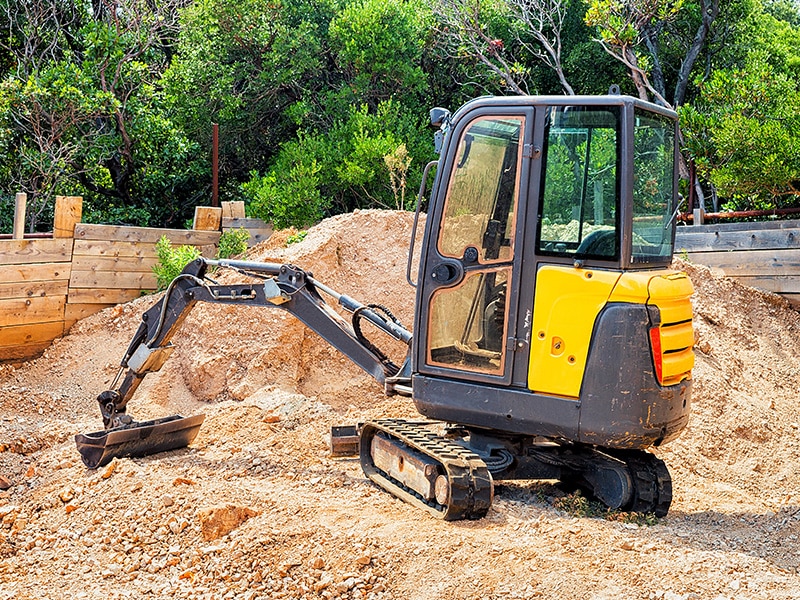 Equipment & Plant Hire, DP Group - Staffordshire, Mini Digger Hire
