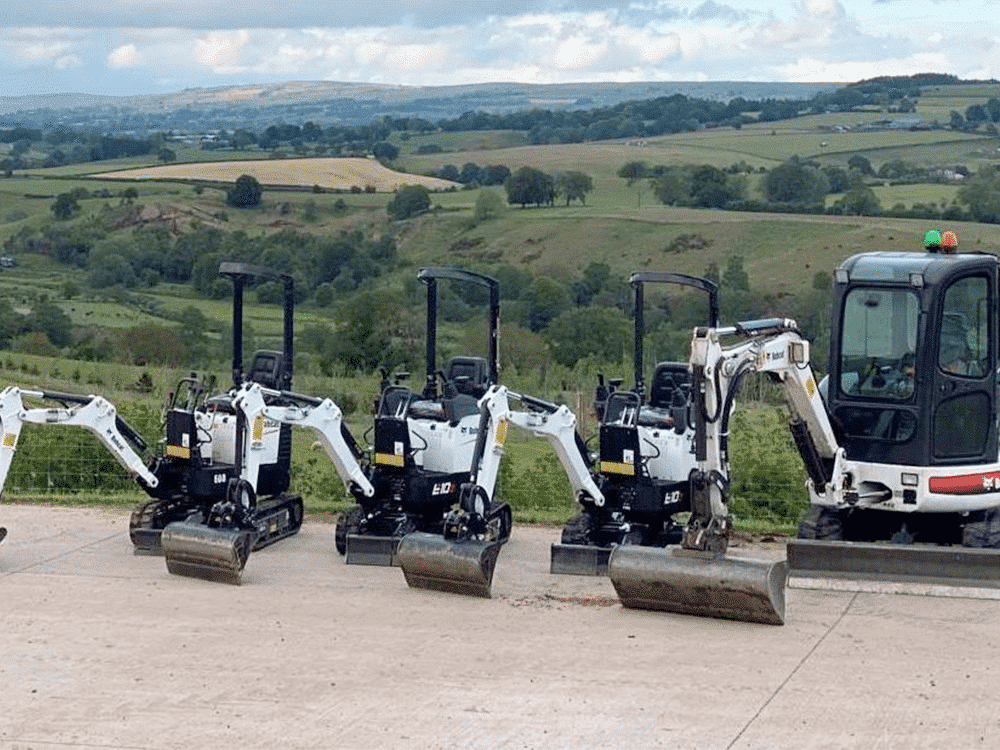 Micro Digger Hire from £75.00 - Staffordshire & Cheshire Plant Hire